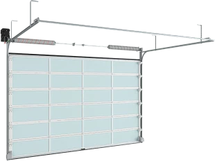 Рулонные ворота для автомойки с механизмом ISD02 3500x4800